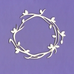 458 Tekturka -  Wiosenny wianek- G4