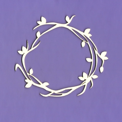 458 Tekturka -  Wiosenny wianek- G4