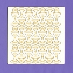 761a Tekturka - Kielich z Hostią - 21 szt. - G20