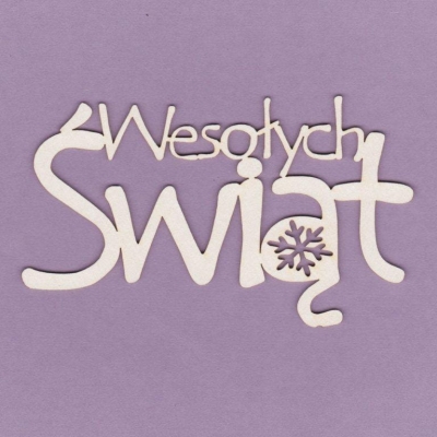 538d Tekturka - Wesołych Świąt - duży - G4