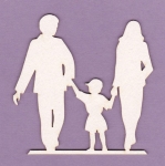 719 Tekturka - Rodzina z chłopcem - G4