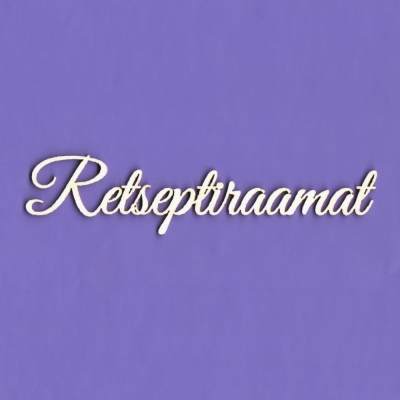 052 Tekturka napis  - Retseptiraamat - G04