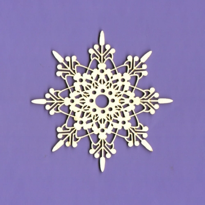 655a Tekturka - Zimowa kolekcja - Snieżynka 3 - G7