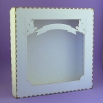 Pudełko do Kartek  135x135 - GOŁĄBKI - Tektura 1,5 