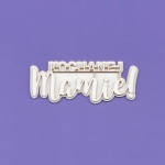 1426 Tekturka napis - Kochanej mamie - dwuwarstwowa G6