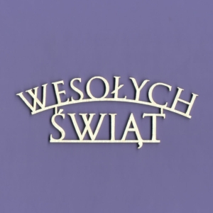 1087 Tekturka -  Wesołych Świąt VIII- G3