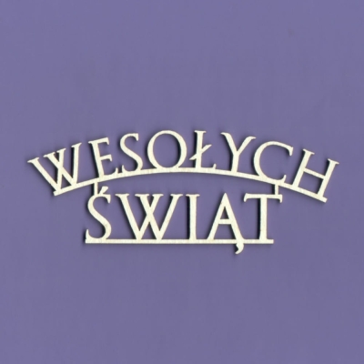 1087 Tekturka -  Wesołych Świąt VIII- G3