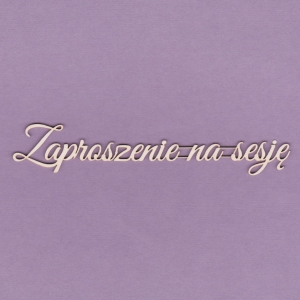 790 Tekturka - Zaproszenie na sesję - G2