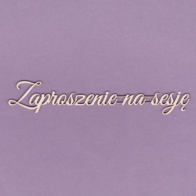 790 Tekturka - Zaproszenie na sesję - G2