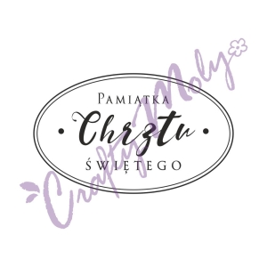 187 Stempel - Pamiątka Chrztu Świętego