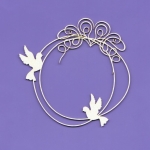 1242 Tekturka - Wedding doodles - Ramka 5 G5