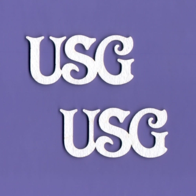 230 Tekturka napis - USG - 2 szt. - G3