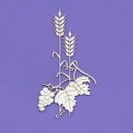 1380A Tekturka - Kłosy z winogronem - G6