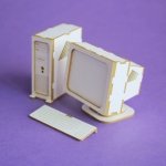 1371 Tekturka - Komputer stacjonarny PC 3D