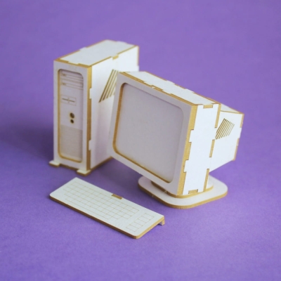 1371 Tekturka - Komputer stacjonarny PC 3D