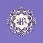 1230 Tekturka - Ramka Holy IHS 2 - G8