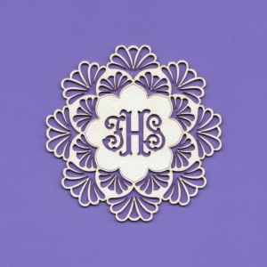 1230 Tekturka - Ramka Holy IHS 2