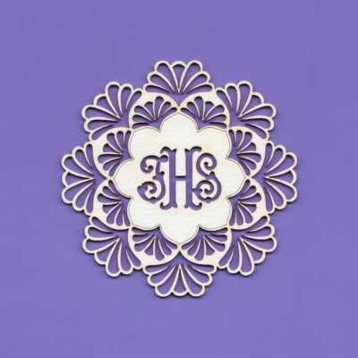 1230 Tekturka - Ramka Holy IHS 2 - G8