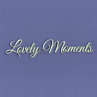 928 Tekturka napis - Lovely Moments - G3