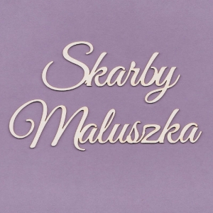 239m Tekturka napis - Skarby Maluszka mały - G3