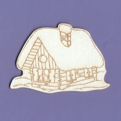 421 Tekturka - Zimowa chatka - G6