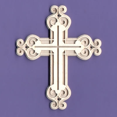 967 Tekturka - Krzyż 2D - 2 - G7