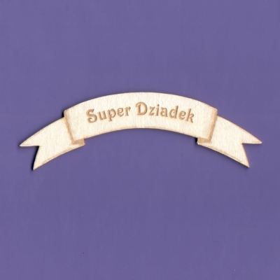 947b Tekturka - Super Dziadek - Szarfa - G3