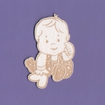 1171 Tekturka - Mikołajek z serduszkiem G10