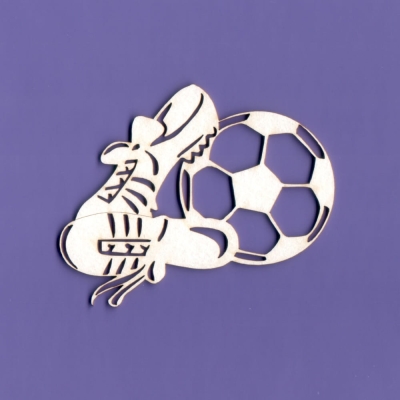 905 Tekturka - Piłka nożna z butami - G4