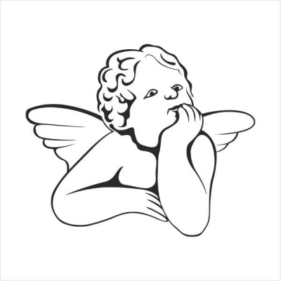 147 Stempel -  Aniołek