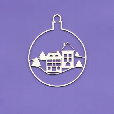 456Tekturka - W górach - bombka G4 