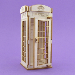 363 Tekturka 3d - Londyńska Budka Telefoniczna
