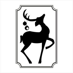 112 Stempel -  Rudolf z bombkami