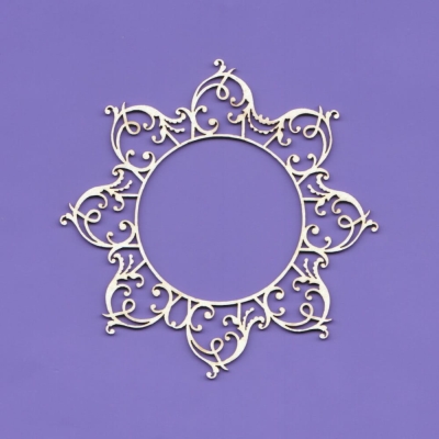 320 Tekturka - Ornamentowa ramka 3 G6