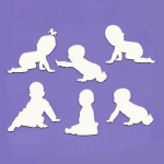 743B Tekturka - Zestaw dziecięcych sylwetek G13