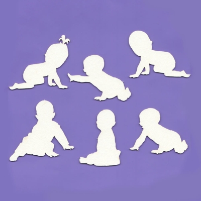 743B Tekturka - Zestaw dziecięcych sylwetek G13