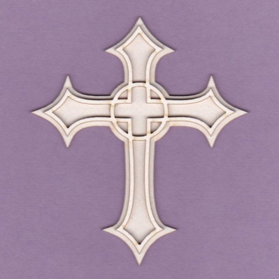 728 Tekturka - Krzyż 2D - G5