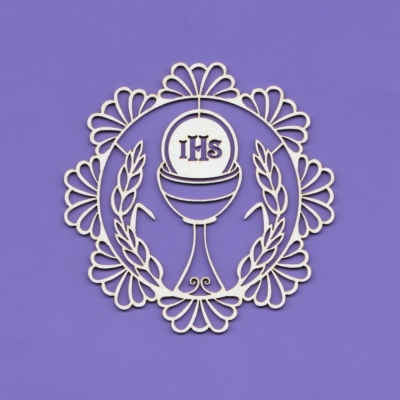 921A Tekturka - Ramka Holy z kielichem - G9