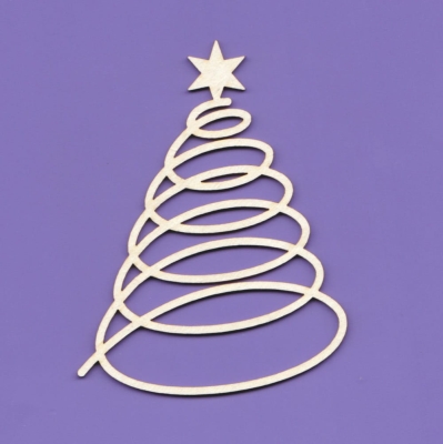 437 Tekturka - Choinka sprężynka G4