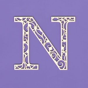 Tekturka - Monogram - N
