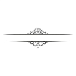 032 Stempel - ramka ornament 1