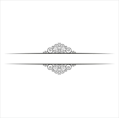 032 Stempel - ramka ornament 1