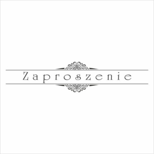 041 Stempel - Zaproszenie 2 ramka 
