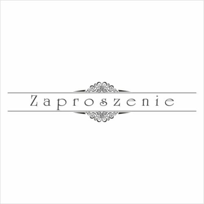 041 Stempel - Zaproszenie 2 ramka 