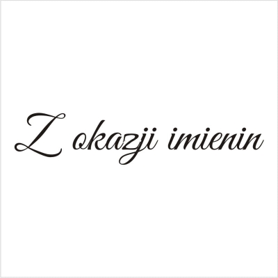 106 Stempel - Z okazji imienin