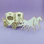 1079 Tekturka - mini Kareta 3D 