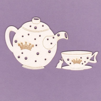 704 Tekturka - Popołudniowa  Herbatka mała grawer - G7