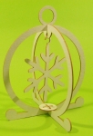 Tekturka - śnieżynka stojak 3D - Click and Paint O3D0003