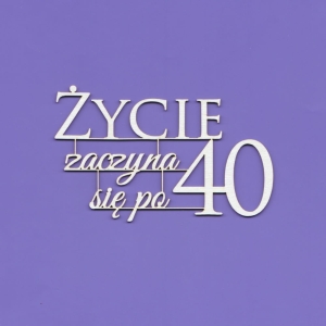 1421 Tekturka - Życie zaczyna się po 40