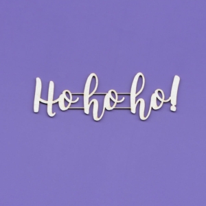 261 Tekturka - Napis - Ho ho ho! 